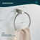 Wall Mounted Towel Ring With Installation Hardware