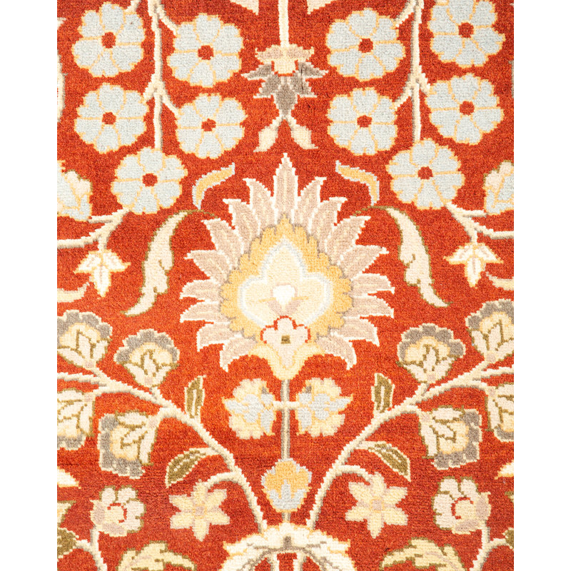 Classic One-of-a-Kind 4' 2" X 6' 5" Hand Knotted Area Rug