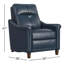 Fauteuil inclinable électrique en cuir véritable Elizabeth-95762839