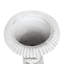 Jardinière urne de jardin - blanc antique, pot d'aspect pierre artificielle, pour différentes plantes, drainage inclus, intempéries, 18,36 po Profondeur, largeur, hauteur de 27,78 po, bac à fleurs de 31,28 lb, multiusage pour-1887551642