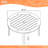 Anautica 4 - Person Wicker Patio Dining Set with Round Table