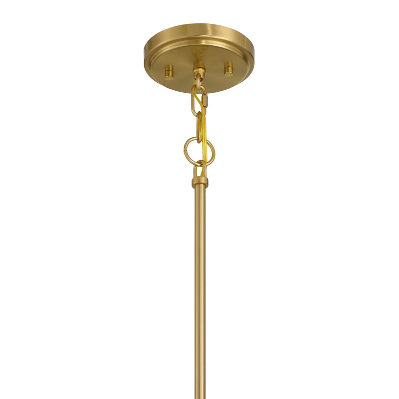 Luminaire suspendu 1 lumière Vilna, Laiton