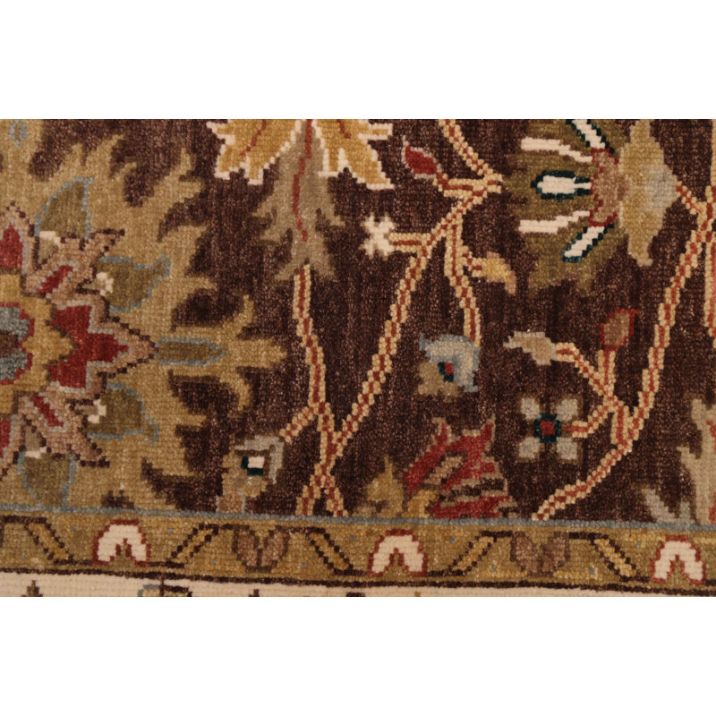 Jules Serapi Brown Rug 5'10" x 9'0"
