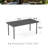 Romika 40.2" W Steel Patio Coffee Table-126594021