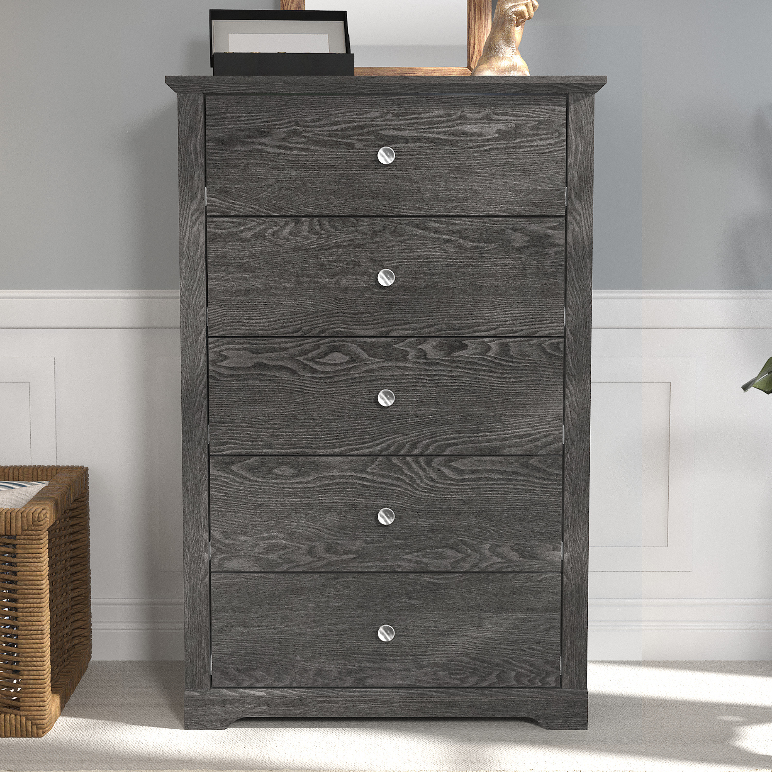 Kepner 5 Drawer 30.7'' W Dresser & Reviews Wayfair