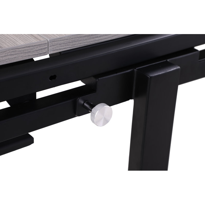 Xylus 32" Convertible Bookshelf and Dining Table, Gloss White, Gloss White