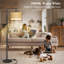 Lampe sur pied arquée / arquée avec télécommande, ampoule à intensité variable incluse-503546139