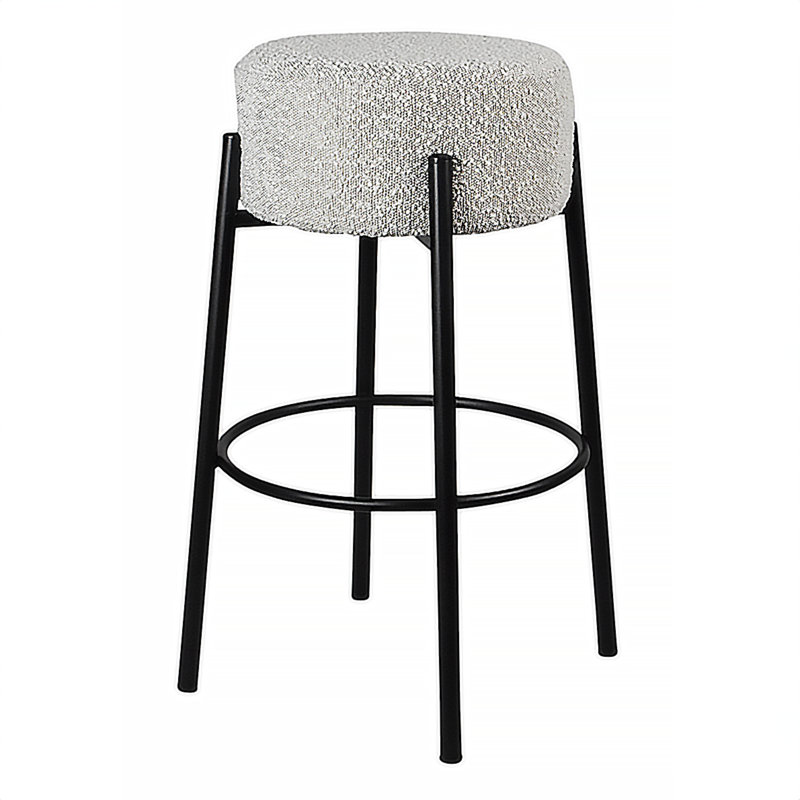 Tabouret de comptoir rembourré Degnan