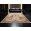 Tapis beige moelleux et doux à motif oriental beige et brun Duec-1634627374