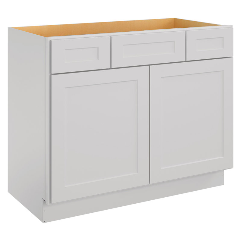 Armoire de base pour évier Homeibro, portes à fermeture douce, pour la salle de lavage, la salle de douche, la buanderie