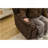 M083 Power Reclining Sectional Sofa Couches With Wireless Charger,Hidden Cupholders Brown