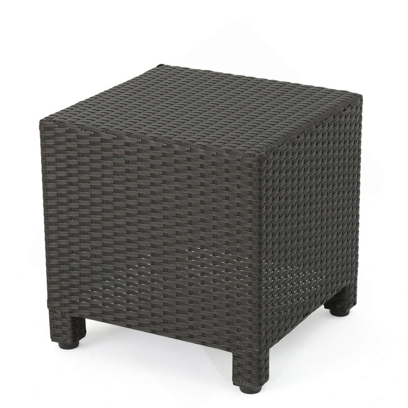  Puerta Accent Table, Dark Brown