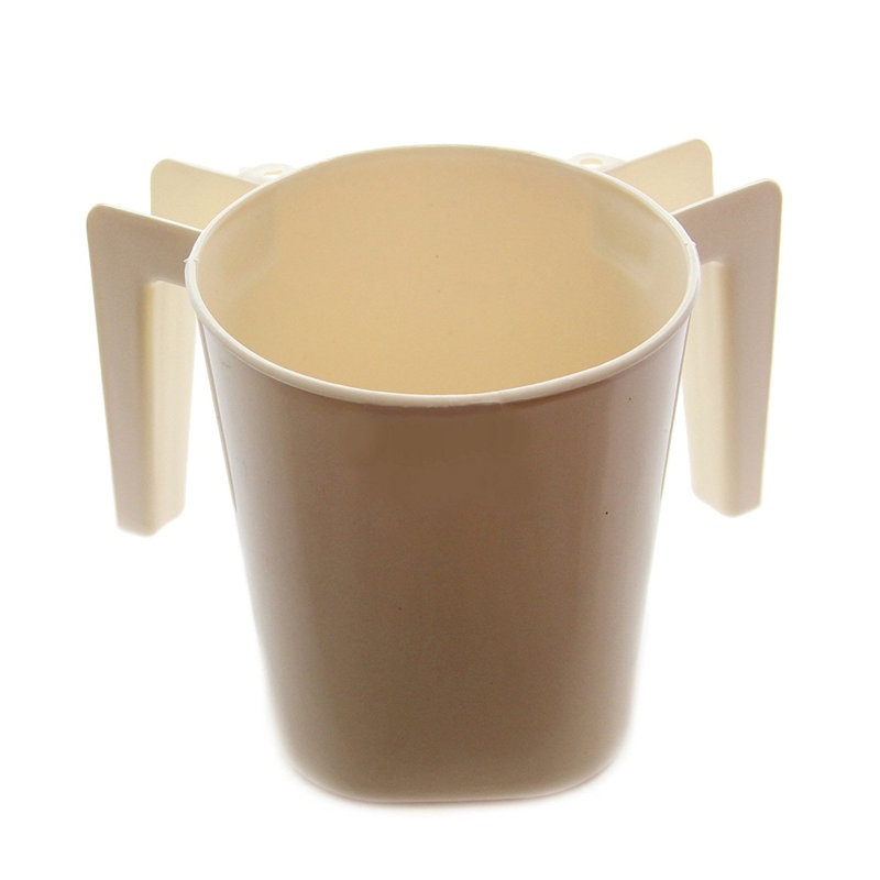 Tasse de lavage en plastique, Gris