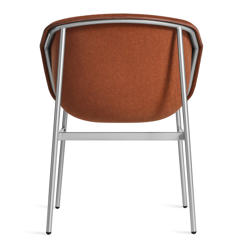 Past Life Upholstered Arm Chair, Silver, Copper