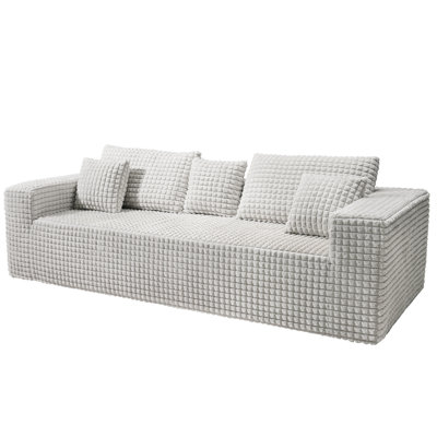 3 Seater Corduroy Sofa