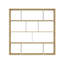 Isaias 145cm H Standard Bookcase-642917773