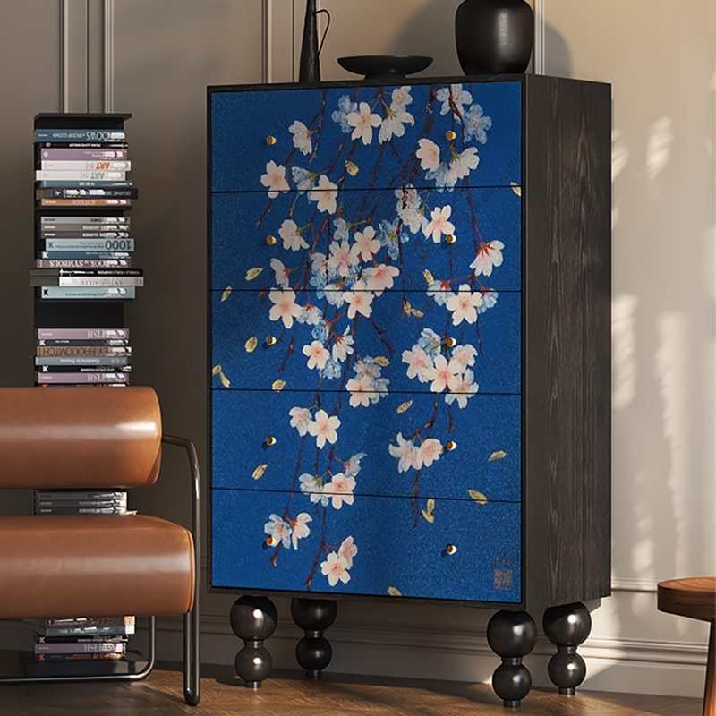 French multi-functional decorative cabinet