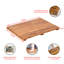 Tapis de douche teck Younkin