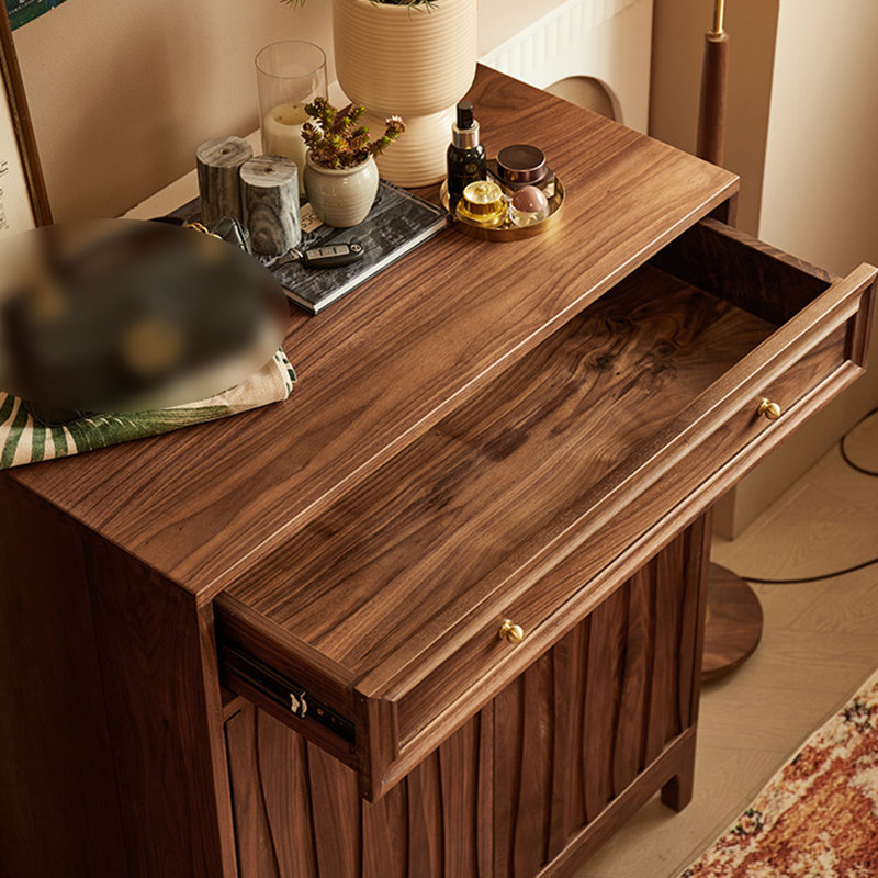 Armoire à chaussures rétro de style américain