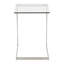 Table de bout contemporaine avec verre transparent-576133248