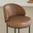 Angelick 27" Swivel Counter Stool With Cylindrical Metal Frame-116179551-116179549