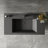 Dhruven 42 Inch Fully Assembled Single Floating Bathroom Vanity With Solid Surface Sink