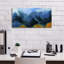 «Epic Graffiti» «No Ambivalence» par Michelle Oppenheimer, art mural sur toile, 24 po x 12 po