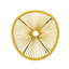 Chaise ANson, ensemble de 2 - Jaune