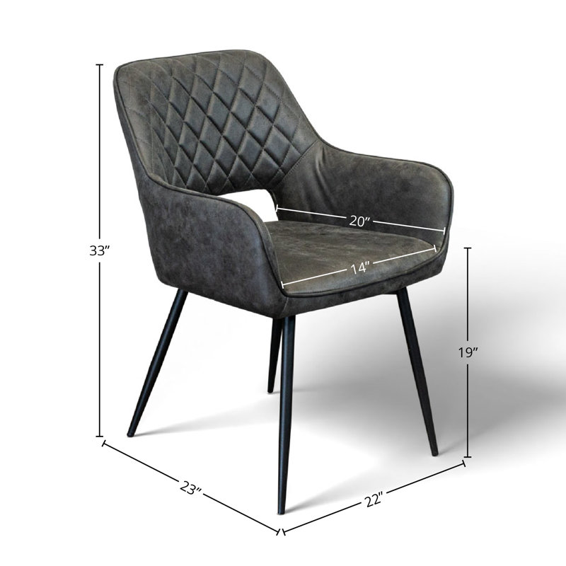 Chaise rembourrée Retta