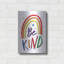 «Be Kind Rainbow» par Rachel Nieman, art mural en métal-294359456