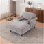 Très grande méridienne intérieure, canapé-lit simple en chenille avec siège large, fauteuil rembourré avec paresseux, ensemble de canapé-lit pour le salon, la chambre à coucher, 5 couleurs-92387711