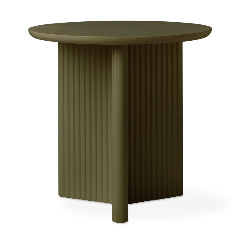 Odeon End Table, Olive