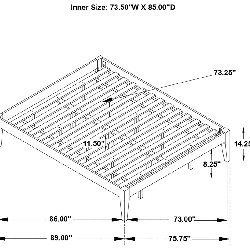 Lit plateforme universel, blanc pour très grand lit, sommier à lattes, finition en bois et tête de lit sur mesure, matelas en bois d'hévéa adapté
