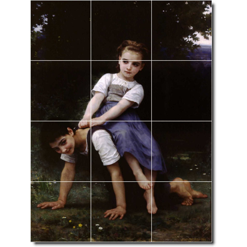 Carreau de peinture murale 24 po x 32 po 8 po x 8 po, Enfants - 812