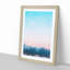 Sunset over the Mountains in Abstract - Picture Frame Graphic Art Print-55724540-55724542