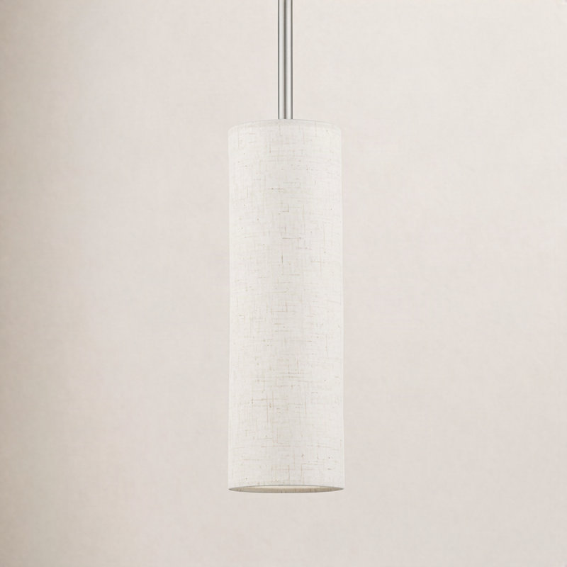Flaire 1 - Light Single Pendant, Brushed Nickel