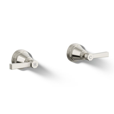 Pinstripe Pure Deck-Mount High-Flow Bath Valve Trim