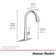 Pull Down Touch Single Handle Kitchen Faucet with Handle