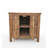 Ming-Style 4 Panel Elm Cabinet