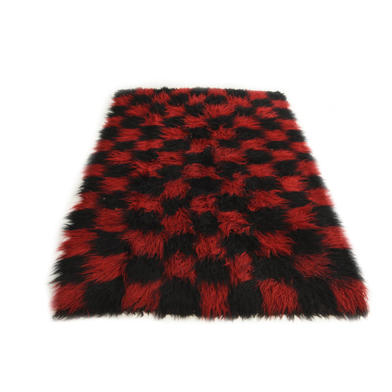 Tapis rouge 6x9 Pinson