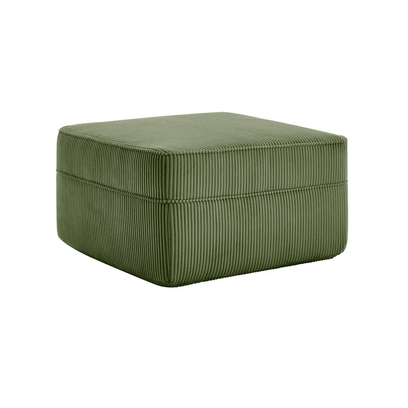 Repose-pieds minimaliste, Vert