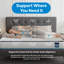 Winksleep Pocket Sprung Memory Foam Mattress, Medium-Firm, Breathable, Orthopaedic Support-99468166