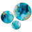 Abstract Wall Decor on Metal
