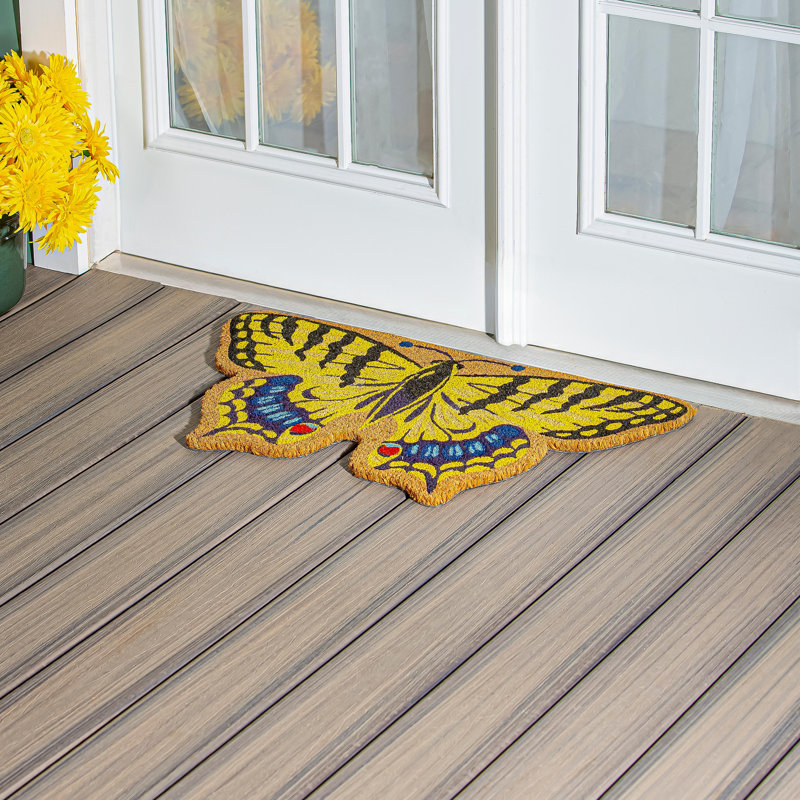 Swallowtail Butterfly Shaped Mat