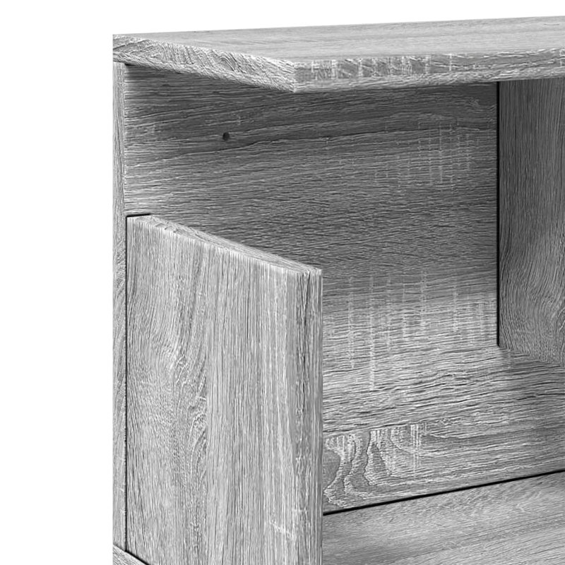 Roagers Bracket Shelf, Grey Sonoma