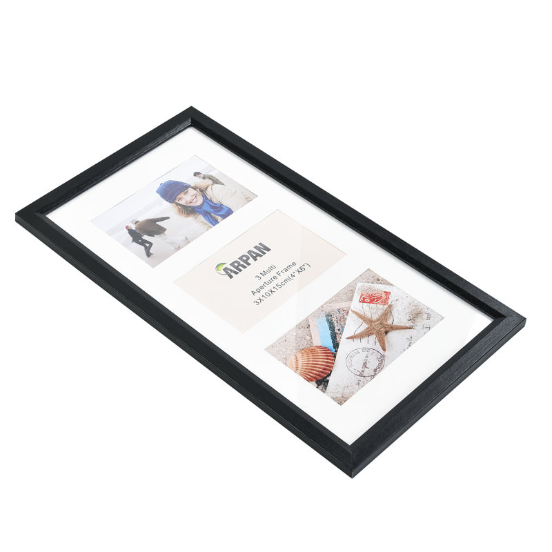 Lacombe Matte Picture Frame, Black