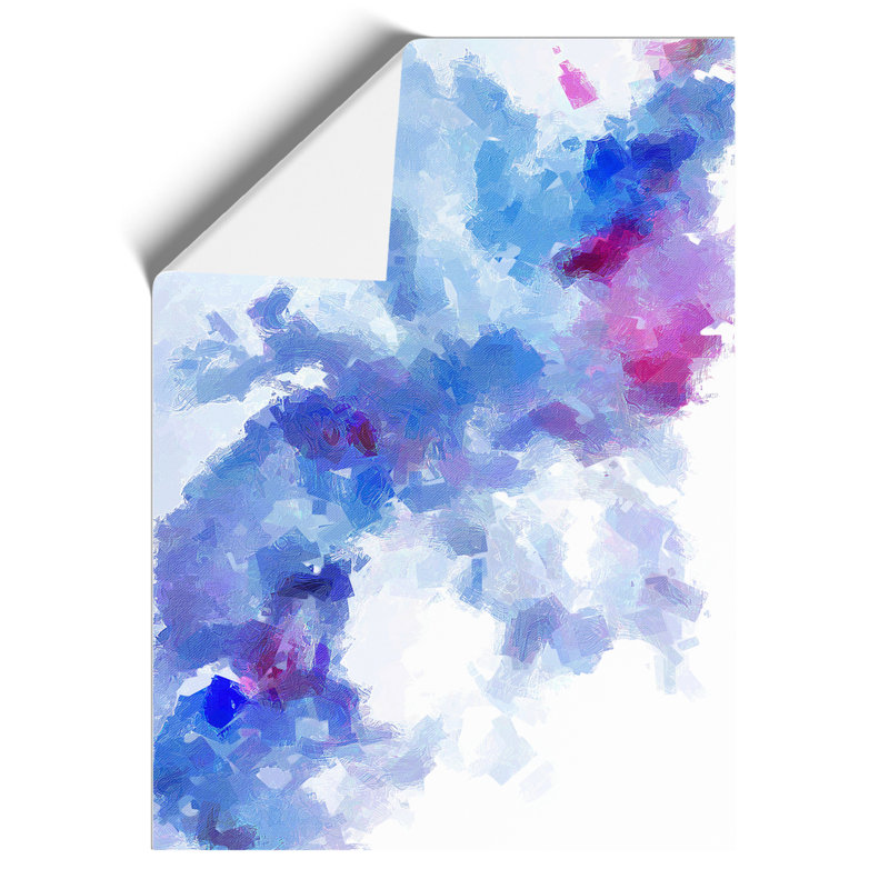 Become One Abstract - Wall Art, Paper, 29.7cm H x 21cm W, No Matte