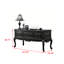 Bureau 47,24 "style français en bois massif noir rétro-690200980