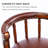Swivel Upholstered Counter Stool with Solid Wood Frame-100699276-100699277