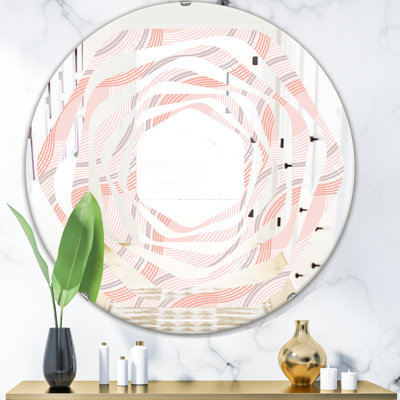 Miroir mural matelassé moderne